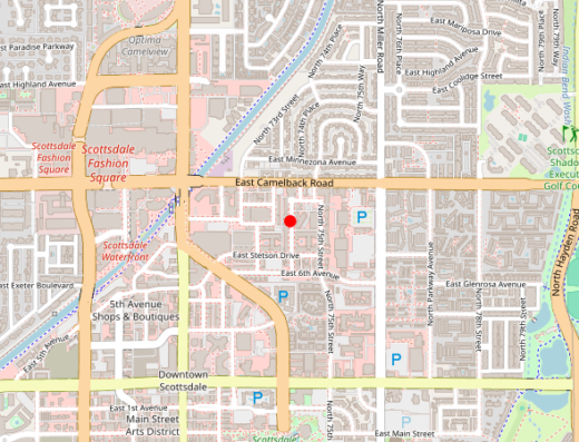 Innerbloom Medical Scottsdale AZ Map