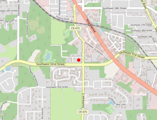 Oasis Wellness & Recovery Ocala FL Map