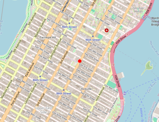 Psyberspace Center for Psychedelic Therapy New York NY Map