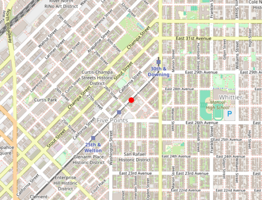 Refound Center Denver CO Map