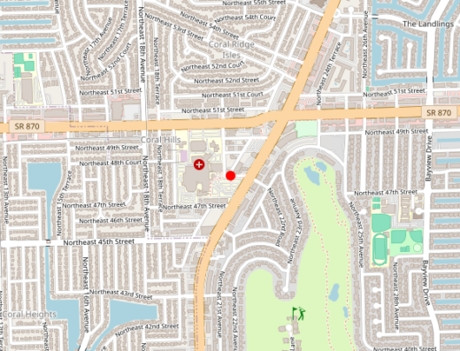 Spine and Wellness Centers of America Fort Lauderdale FL Map