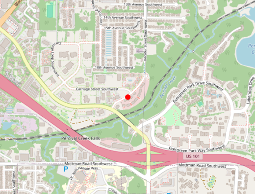 Touchstone TMS Olympia WA Map